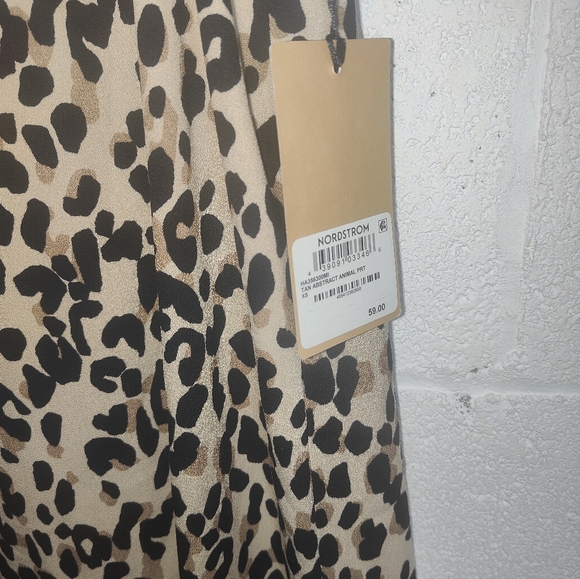 NWT $59 Halogen Leopard Print Dress - Picture 6 of 13
